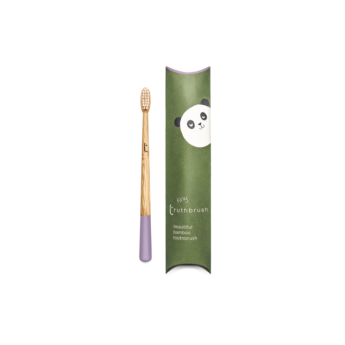 Tiny Bamboo Toothbrush Periwinkle Soft