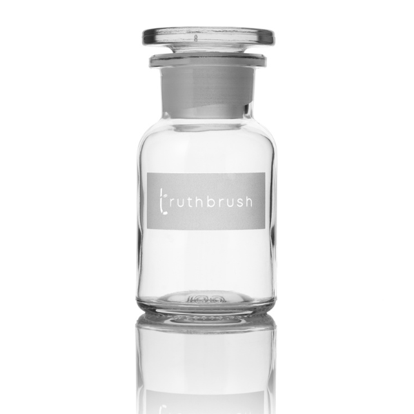 Truthbrush Glass Apothecary Jar For Truthtabs Storage