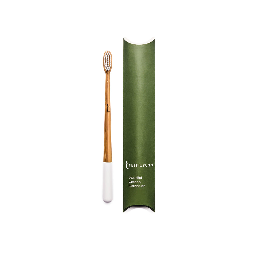 Truthbrush Cloud White SOFT Bamboo Toothbrush                                  Subscription